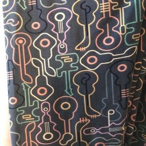 BNWOT LuLaRoe Guitar Leggings